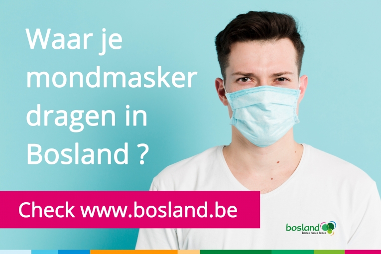 Waar je mondmasker dragen in Bosland? 
